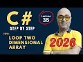 C Loop through two-dimensional array - Beginner Friendly Tutorial
