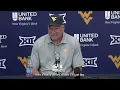 WVU HC Rich Rodriguez Talks About Upcoming Fall Camp Scrimmage