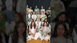 انا بشحت بالجيتار على رؤوف انا بشحت كورال روح الشرق Rouh Alsharq Choir 