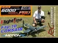 MotionRC Admiral 6s 6000mah lipo in the Flightline 1600mm Corsair Flight Demo By RCINFORMER