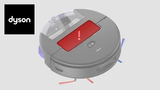 How to correctly refit the Dyson Spot Scrub Ai robot vacuum cleaner bin
