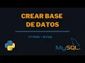 2 2 Crear Base de Datos Python MySQL