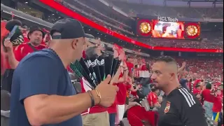 من كل مكان جايين ل الاهلاي اشتغلت في ملعب ميت لايف شوف رد فعل الجمهور   الاهلي  دندنها