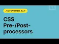 Rolling Scopes School Georgia CSS pre- post-processors