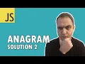 Arabic JAVASCRIPT CODING INTERVIEW QUESTIONS Anagram - Solution 2 Codehood