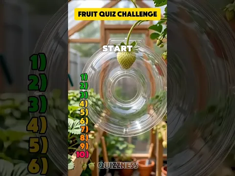 Can you guess these 10 fruits by its pic? #quiz #fruitsquiz #challenge #shorts