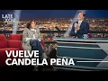 Lagu Candela Peña regresa por todo lo alto al Late Xou