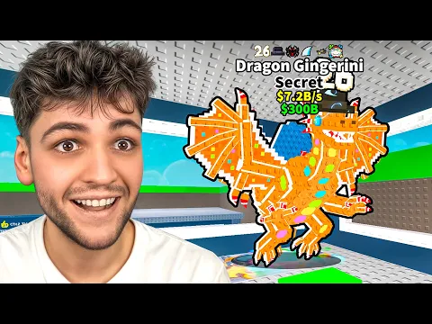 Video Thumbnail: ΕΤΥΧΑ ΤΟ DRAGON GINGERINI ΣΤΟ STEAL A BRAINROT ROBLOX