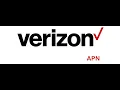Verizon APN Internet Settings