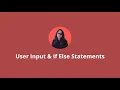 User Input and If Elif Else Statements Basic of Python