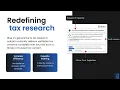 Modernizing Tax Research Blue J CPA com Demo