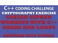 C Programming Challenge Caesar Ciher Working With C Chars - CS50 Pset2