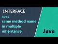 Java Tutorial Interface Part 5