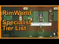 Specialist Tier List