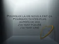 Priscillia Feat Marvin - Tu me manqueras toujours [Paroles]