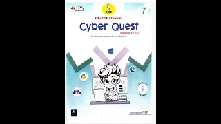 Kips Cyber Quest Computer Book Grade 7 - Python Chapter 8 PART 1