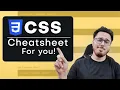 CSS CheatSheet for beginners