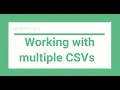 Working with multiple CSV files in Polars