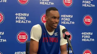 Pistons rookie Ugonna Onyenso shares why blocking shots brings him pride and fun