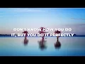 Micah Tyler - Perfectly (Lyrics)