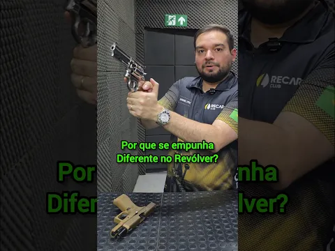 Por que empunha Diferente o Revólver? #shorts