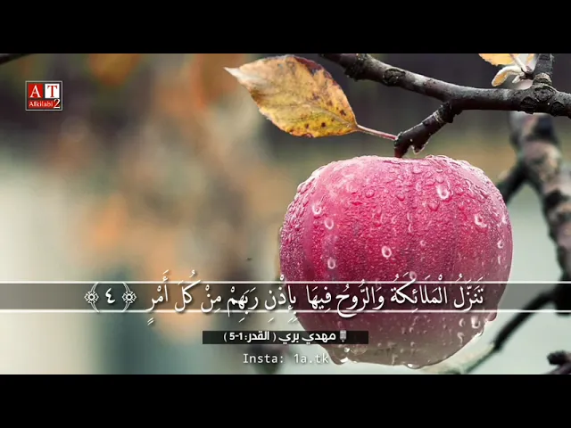 ⁣إِنَّا أَنْزَلْنَاهُ فِي لَيْلَةِ الْقَدْرِ .. || قرآءة بطريقة رائعه ..  القارئ مهدي بري