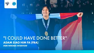 "I could have done better" | Adam Siao Him Fa (FRA) | Winner Interview | Angers 2026