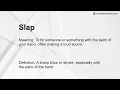 Slap Meaning