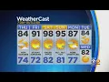 New York Weather Thursday Afternoon Forecast