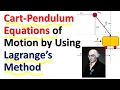 Cart-Pendulum Equations of Motion by Using Lagrange s Method - Dynamics and Control Tutorials