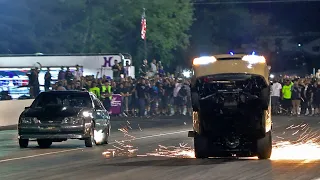 Backside No Prep Gets WILD.. Big Wheelies & CLOSE Races!