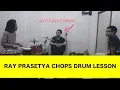 Lagu RAY PRASETYA CHOPS DRUM LESSON - AUTO JAGO!