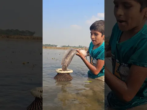 Simple Village Life: Little Fisher Boy’s Huge Catch (Part_5) #polofishing #SurvivalSkills #fishing