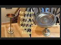 Restoring and Brass Plating a vintage Ashtray Stand