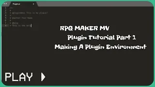 RPG Maker Plugin Scripting Tutorial Part 1 Setting up a scripting environment