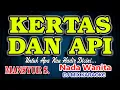 Download Lagu Kertas dan Api Remix Karaoke Mansyur S HD Audio Nada Wanita