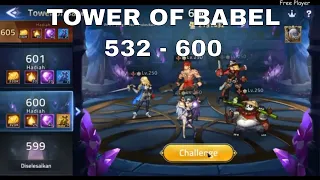 Download TOWER OF BABEL 532 - 600 ► MOBILE LEGENDS ADVENTURE MP3