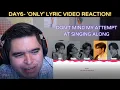 Download Lagu DAY6 - 'Only' Lyric Video REACTION!