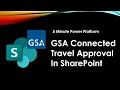 Power Automate Travel Approvals Connected to GSA Per Diem UPDATED DESCRIPTION