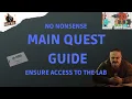 Ensure Access To The Lab Tour - A Quick No-Nonsense Guide