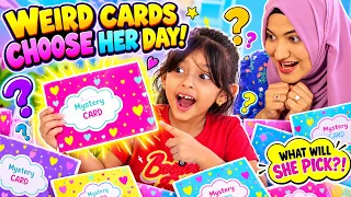 24 HOURS MYSTERY CARDS CONTROL MY DAUGHTER'S LIFE! 🎴😂