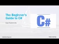 The Beginner s Guide to C Chapter 6 Input Statements in C