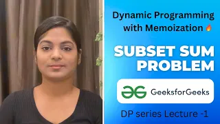 Subset Sum problem DP series Lecture-1