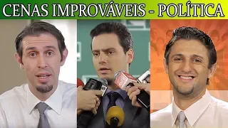 Cenas Improváveis - Piadas e Referências à Política