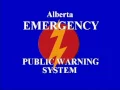 Alberta Emergency Public Warning System - Actual Activation