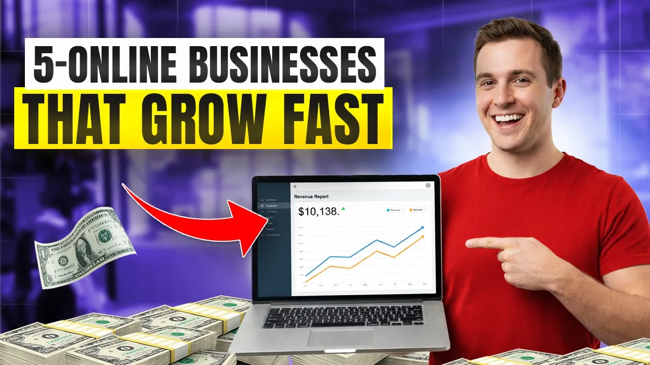 Top 5 Scalable Online Business Models That Grow Fast Today (2026)