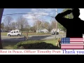 Precession for Fallen Officer Timothy Pratt through Gansevoort NY
