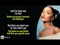 Thank You, Next - Ariana Grande (Lirik Lagu Terjemahan)