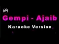 Download Lagu Gempi - Ajaib (Karaoke Version by QraOke)