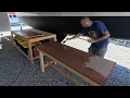 Download Lagu ⛵️Een opvouwbare werkplaatstafel en een (voor mij) nieuwe houtsoort! Aflevering 646
